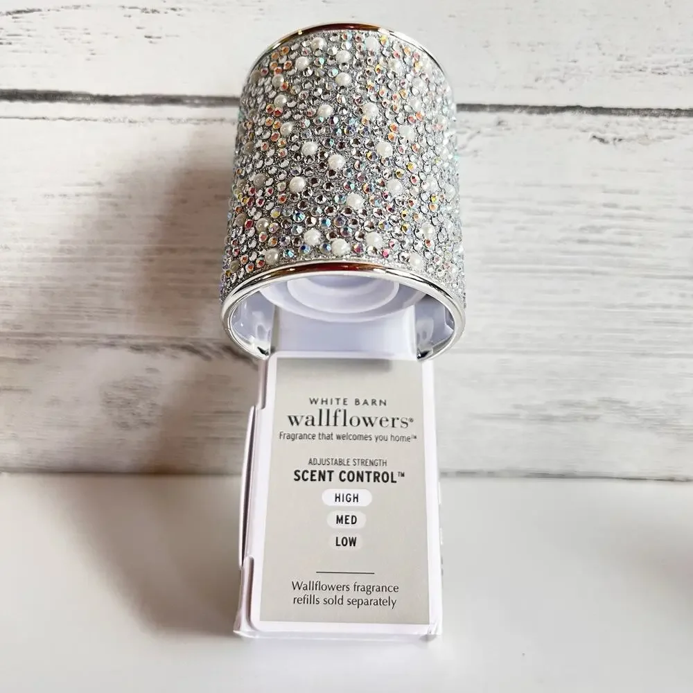 New Bath & Body Works Wallflowers Pearls & Gems Plug In Scent Diffuser +4 Scents